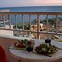 premier souper sur le balcon du septième étage